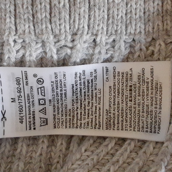 GAP ribbed cotton sweater - Picture 5 of 5